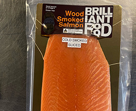 Cold Smoked Salmon Fillet sliced 1.2kg 