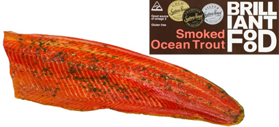 smoked ocean trout
